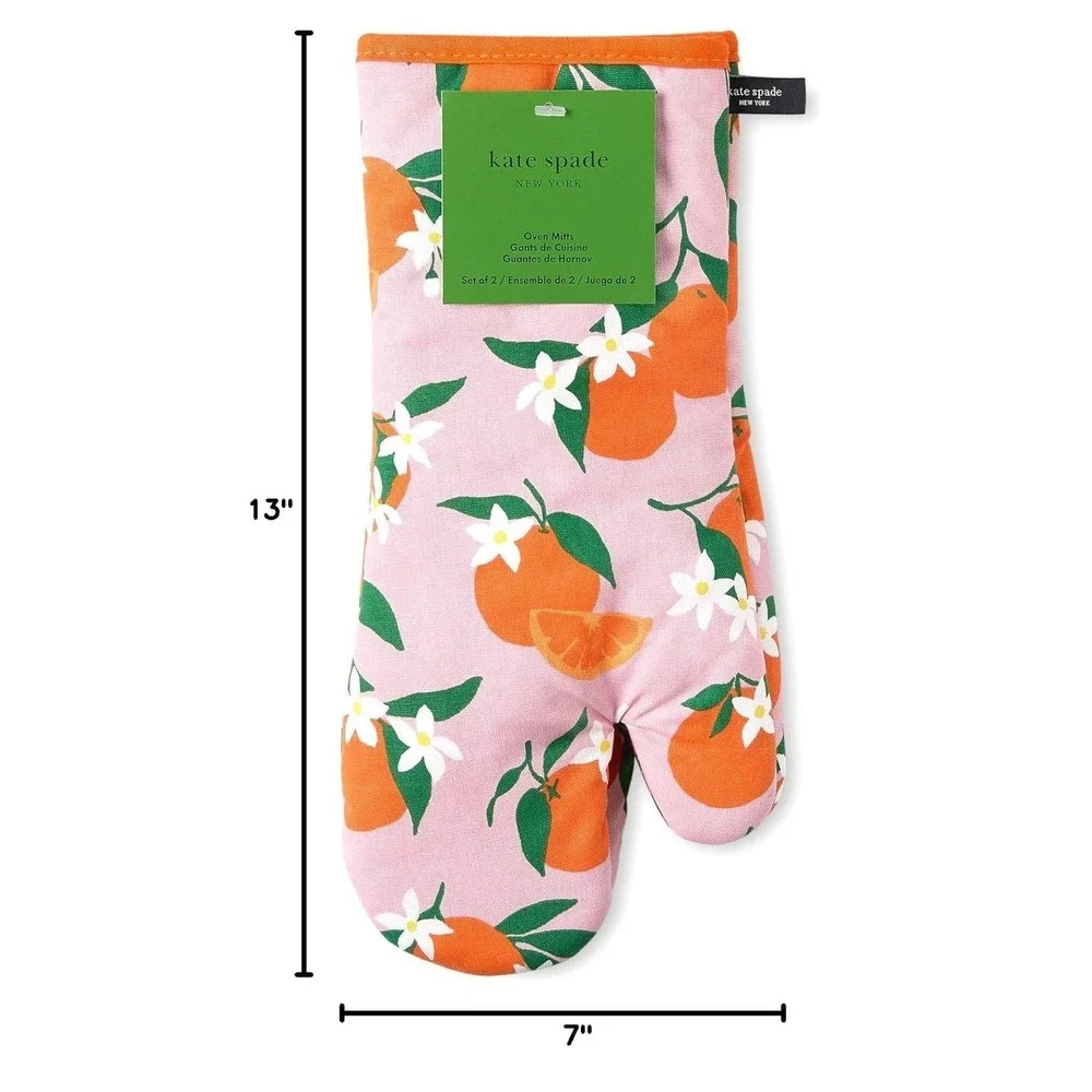 kate spade new york Squeeze The Day Oven Mitt 2-Pack Set 7